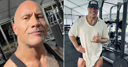 ¿Qué le pasó a The Rock? Dwayne Johnson pierde 27 kilos y luce como nunca antes