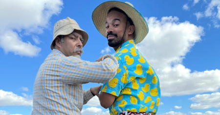 Luis Silva celebra el cumpleaños de Marlon Pijuán con una "foto épica" de Pánfilo e Isidoro enseñando un filo