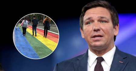 DeSantis intensifica ofensiva contra símbolos LGBTQ+ en Florida: Ahora prohíbe arte callejero