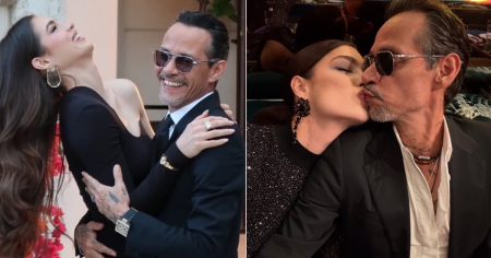 "Mi amor por ti crece cada día más": Romántica felicitación de Nadia Ferreira a Marc Anthony por su cumpleaños