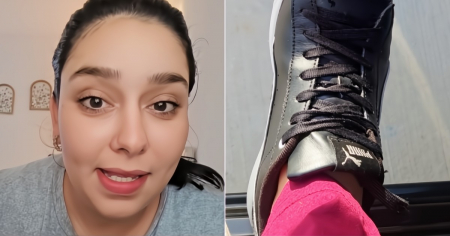 ¡No es la única! Cubana guarda con orgullo los tenis con los que salió de Cuba y cruzó frontera: Es incapaz de tirarlos