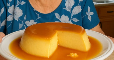 Cubana en EE.UU. muestra cómo hacer un flan rápido en el microondas