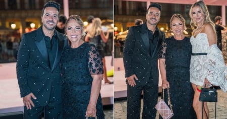 La Mamilover posa encantada junto a Luis Fonsi: "Ya tengo garantizado café y azúcar que mi bello vecino me ofreció"
