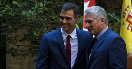 El régimen cubano busca fortalecer sus vínculos con el Gobierno español