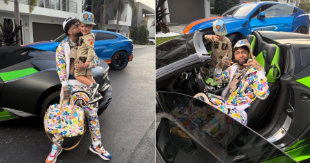 Ovi derrite las redes con fotos y baile junto a su hijo: "Este cargador sí me llena de energía positiva"