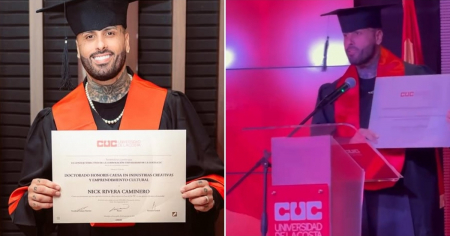 ¿Doctor Nicky Jam? El reguetonero recibe Honoris Causa en la Universidad y lanza reflexión que se hace viral