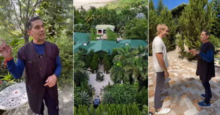 Ismael Cala abre las puertas de su mansión en Miami: “Invertí un millón de dólares en este jardín”