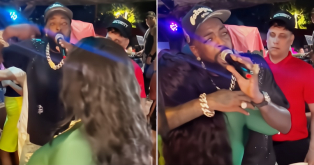 El cariñoso momento de La Cintumbare y El Micha en un concierto en Cuba: “La fiesta que no pare”
