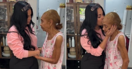 Abuela de El Taiger se emociona al hablar de su hija con Teresa Padrón durante su visita a Cuba: "Me hace mucha falta"