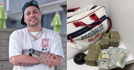 "Vamos bien gracias a Dios": Jacob Forever presume en redes sus miles de dólares 