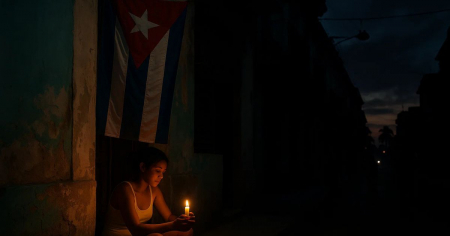 Cuba a oscuras ante la amenaza del huracán: millones sin electricidad en plena alerta meteorológica