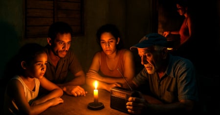 Cuba amanece con apagones masivos mientras el Oriente se prepara para el huracán Melissa
