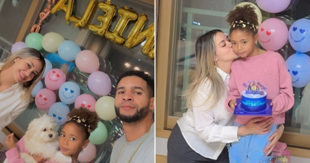 “Tu papá desde el cielo”: Así recordó Iraisel a El Dany en el cumpleaños de su hija Daniela