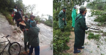 Comunidades incomunicadas en Urbano Noris tras el paso del huracán Melissa