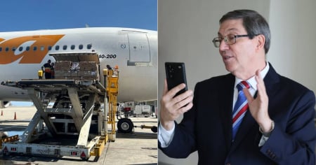 Bruno Rodríguez agradece la ayuda de Venezuela y lanza pulla: "Hacer es la mejor manera de decir"