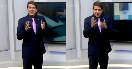 Propaganda entre los escombros: Televisión del régimen justifica la negativa a la ayuda de EE. UU.