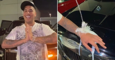 Dany Ome se compra un Rolls-Royce de más de medio millón de dólares y no puede contener la emoción: “Todo en esta vida es posible”