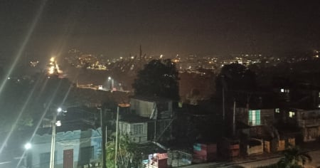 Tras una semana de apagón general, vuelve la luz a partes de Santiago de Cuba