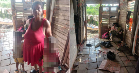 Denuncian caso de madre embarazada con tres hijos viviendo en "condiciones extremas" en Songo
