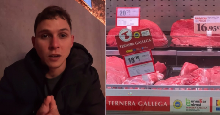 Joven cubano encuentra estabilidad laboral tras formarse como carnicero en España