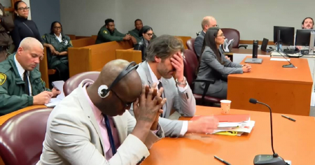 Visiblemente afectado, Chocolate escucha el veredicto de culpabilidad en Miami