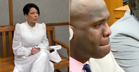 “Cadena perpetua, ¿por qué?”: La Diosa rota en llanto tras acudir al juicio de Chocolate MC