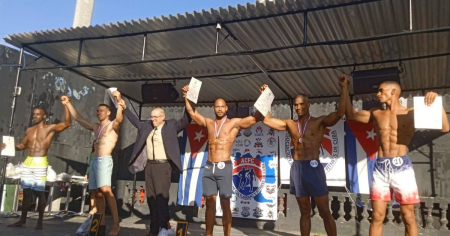 Culturistas cubanos desafían la escasez de alimentos y brillan en el Campeonato Provincial de Matanzas
