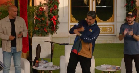 Nicolás Maduro vuelve a hacer el ridículo con baile incluido: “No me para nadie”