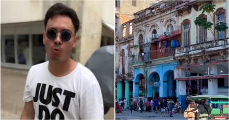 Sandro Castro ante las imágenes de una Habana en ruinas: “Tu magia es única”