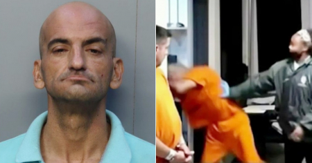 Insólita reacción de un preso durante audiencia en la corte de Miami-Dade 