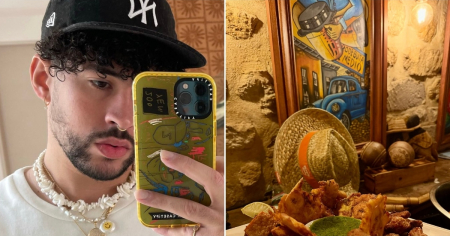 Bad Bunny pone de moda un restaurante cubano en París y desata la locura entre los fans