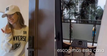 Cubana muestra su apartamento de renta en China y sorprende con lo que paga al mes