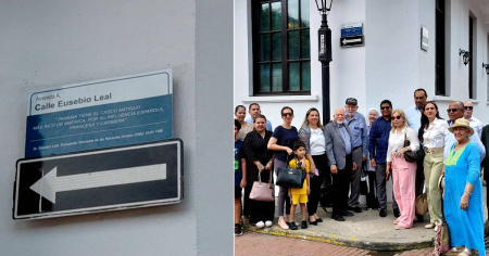 Nombran calle Eusebio Leal en el Casco Antiguo de Panamá