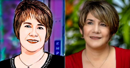 Lis Cuesta se disfraza de trabajadora de la cultura y felicita a “hermanos de causa y militancia”