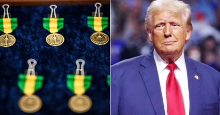 Trump refuerza su narrativa contra los migrantes con entrega de una nueva medalla: ¿Qué premia?