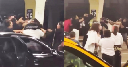 En video: Caos en el aeropuerto de Miami por violenta pelea