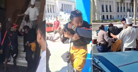 Atrapan a hombre mientras robaba un celular en restaurante de La Habana Vieja