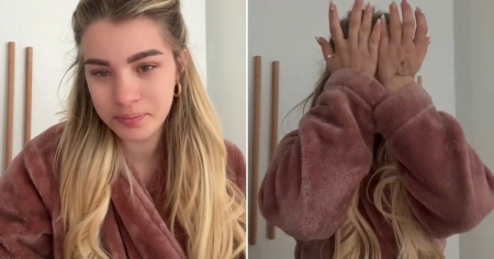 Claudia Artiles rompe a llorar al despedir el 2025: “Me hubiera encantado grabar este video con Marlon, pero no se pudo”