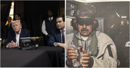 “Acá lo espero en Miraflores”: Trump se acuerda de cuando Maduro lo llamó cobarde