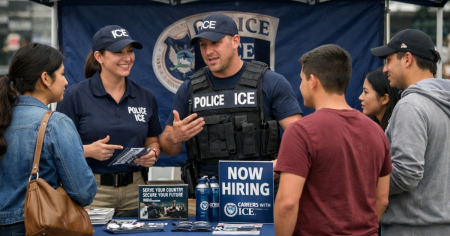 “Contratación histórica”: ICE duplica el número de agentes en las calles