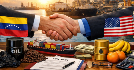 Trump impone giro histórico: Venezuela comprará solo productos de Estados Unidos