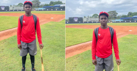 Joven talento cubano Alex Brayan Batista sale de la isla con la mira en MLB
