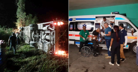 Dos fallecidos y 38 heridos en grave accidente en Camagüey: ¿Qué se sabe sobre lo ocurrido? 