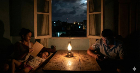 Apagones persisten en Cuba: déficit eléctrico supera los 1,600 MW en el horario pico