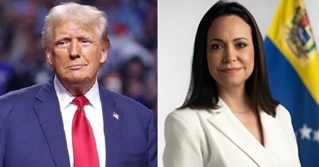 Donald Trump anuncia que se reunirá con María Corina Machado