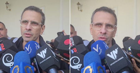 Henrique Capriles: "Es el momento para que todos los presos políticos salgan en libertad plena"