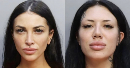 VIRAL: Así fue el aparatoso arresto de dos modelos de Onlyfans en el Aeropuerto de Miami 