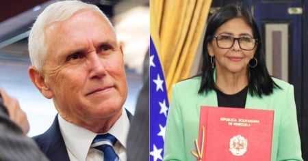 Exvicepresidente Pence advierte errores de EE.UU. en el manejo de Venezuela: “Delcy Rodríguez no es la líder adecuada”