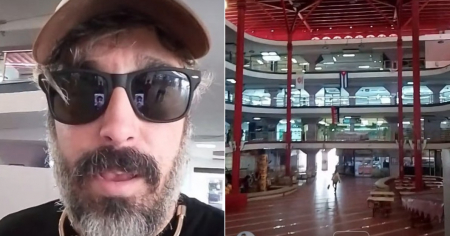 Actor Ray Cruz lamenta el estado del centro comercial Carlos III: "Me ha dado una tristeza ver esta tienda así"