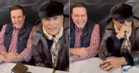 "Cuando era niño ya te veía en Palmas y Cañas": César Évora pone en aprietos a El Divo por su edad